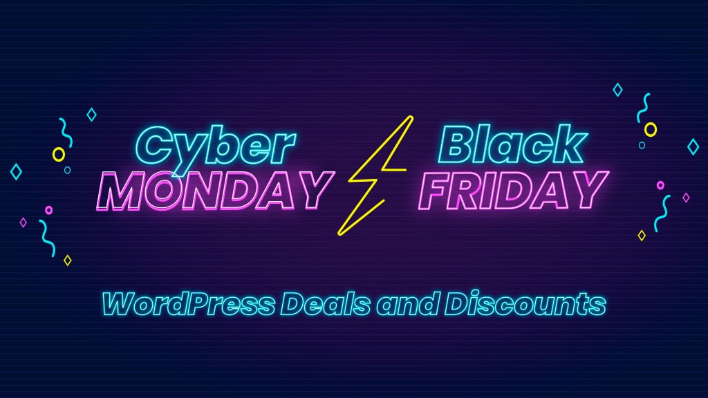 best wordpress deals for black friday and cyber monday 2019 (up