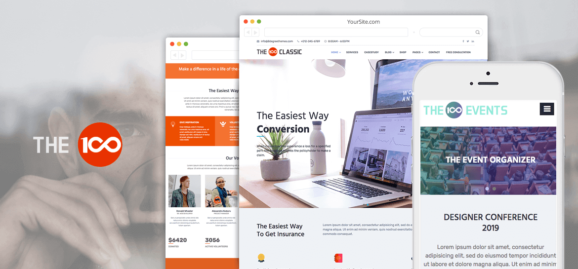 The100 Best Free Multipurpose And Multi Layout Wordpress Theme