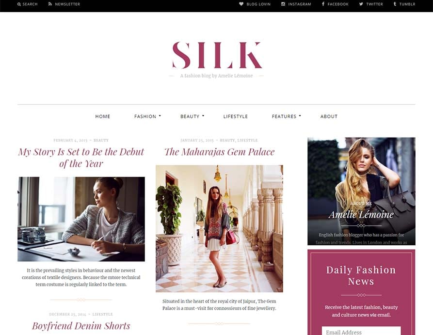 Silk-fashion-blog-theme