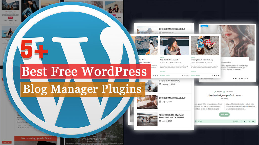 Free Wordpress Blog Manager Plugins 8degree Themes