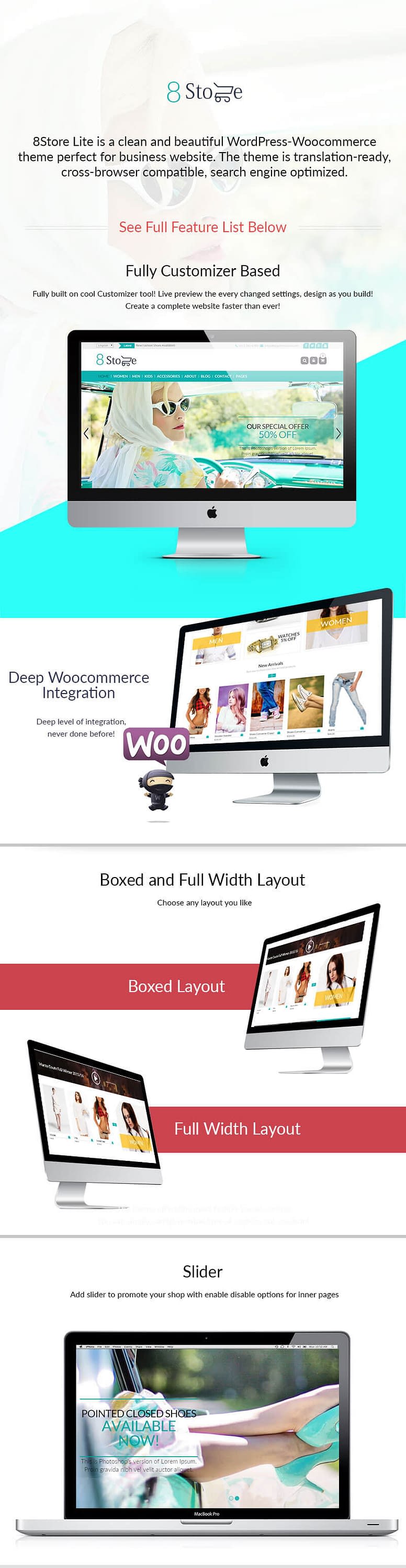 EightStore Lite: Amazing Free eCommerce WordPress Theme