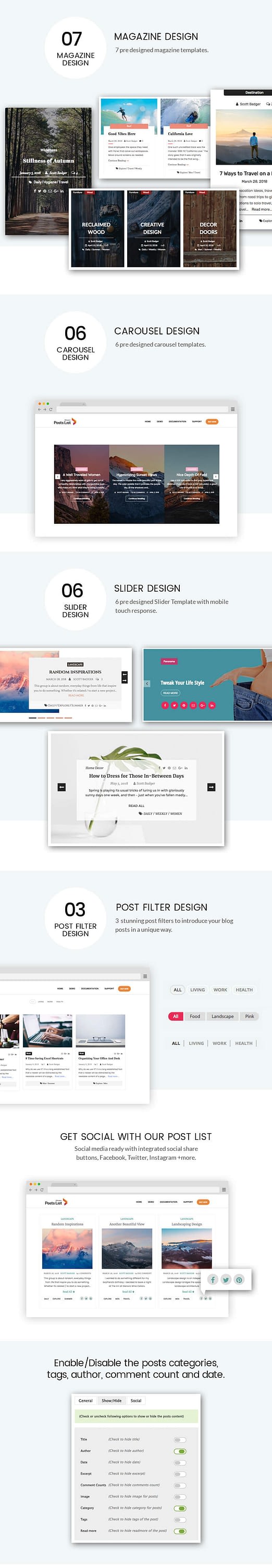 Eight - Degree List Designer Post Blog ... Premium Posts Eight Degree Post Premium List - ... Posts Blog Designer