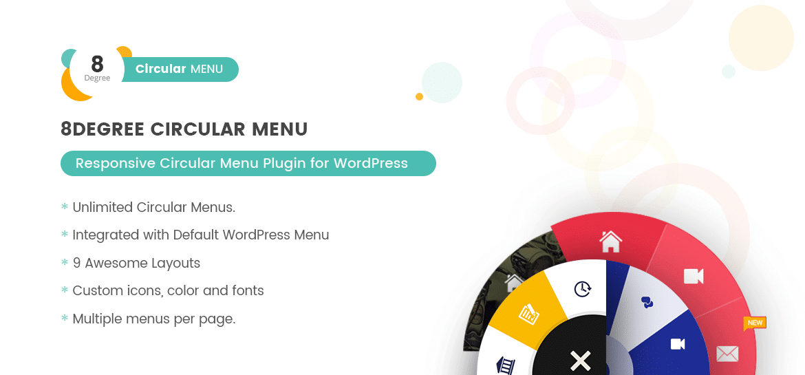 Animated Circular Navigation Menu Using Html Css Vanilla Javascript